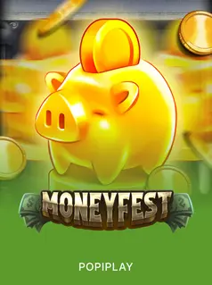 Moneyfest Slot mit Geld-Symbolen und Hold-and-Win-Mechanik