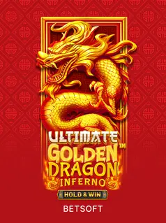 Ultimate Golden Dragon Inferno Hold Win asiatischer Slot mit Drachen und Hold-Feature
